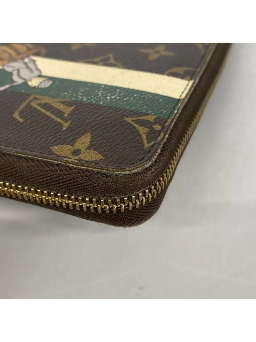 Louis Vuitton Wallet Monogram Glume Zippy Organizer Vert